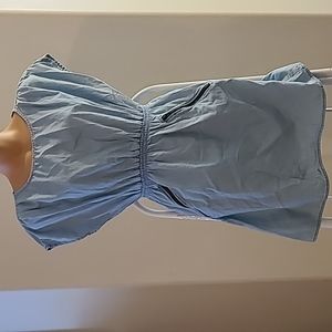 Red Tulips Light denim dress size medium juniors